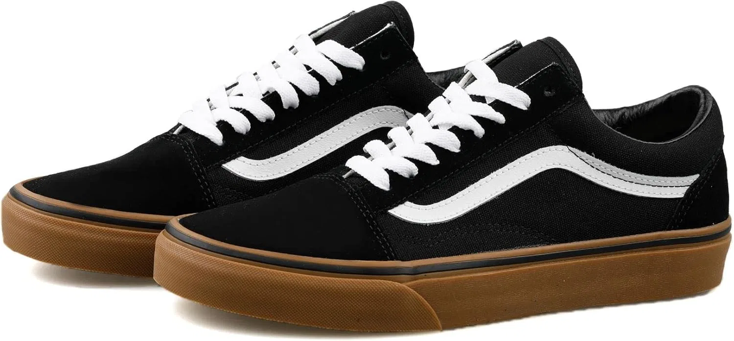 Vans Unisex Adult U Old Skool (Vintage), коричневые, кроссовки, без застежки на щиколотке — фото 4
