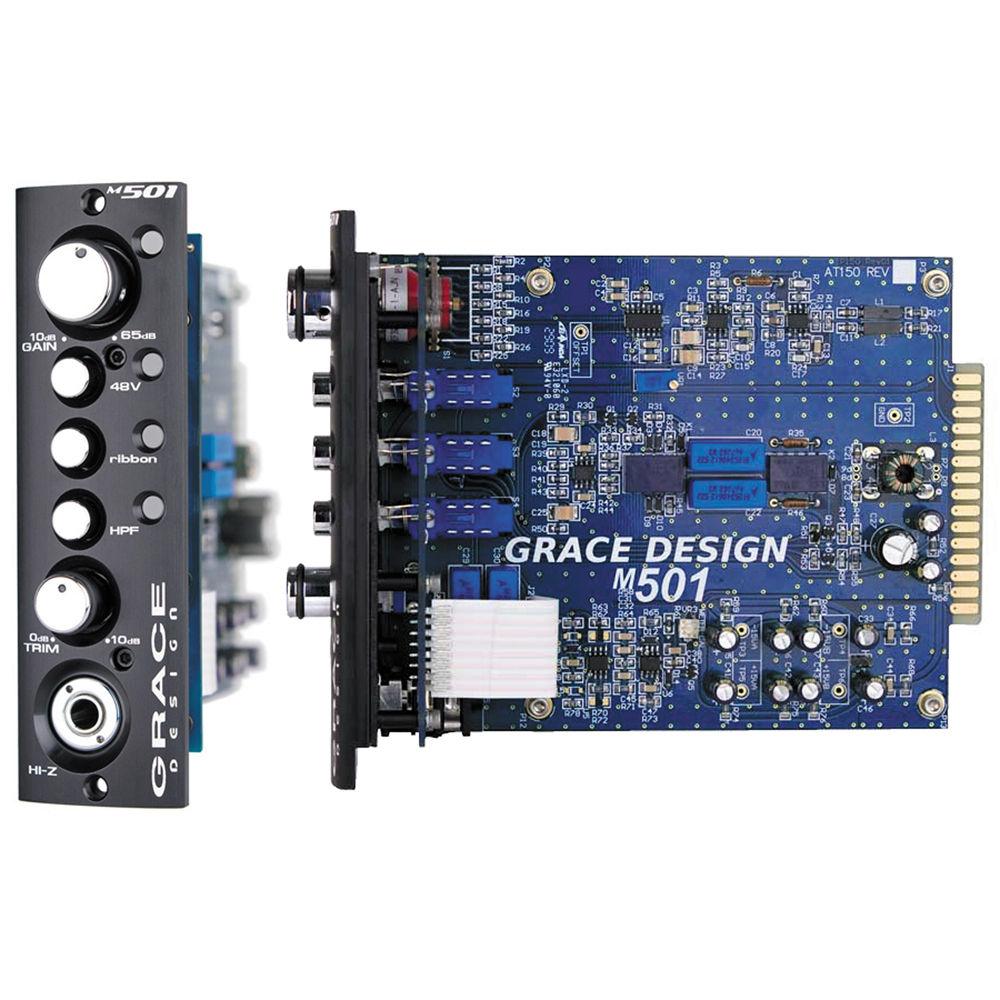 

Микрофонный предусилитель Grace Design m501 - Microphone Preamp AM501