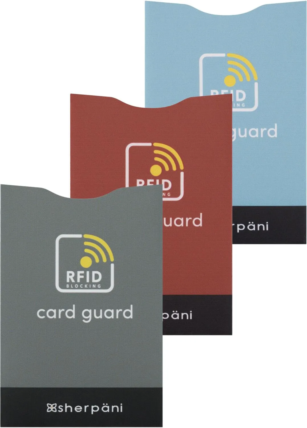 

Набор защитных чехлов для RFID-карт Sherpani, Multi