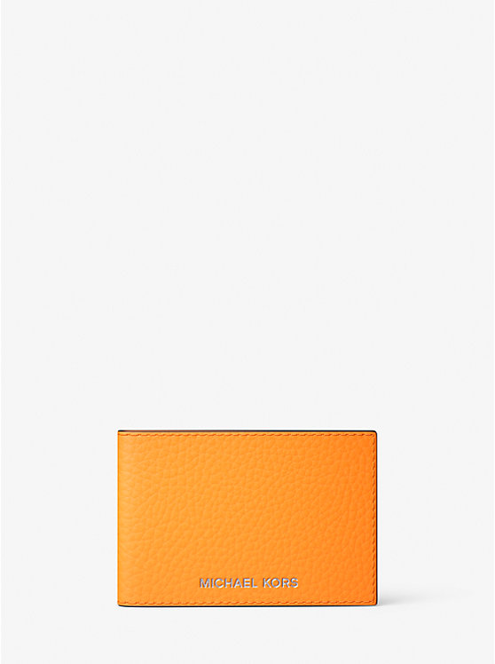 

Кошелек из шагреневой кожи Cooper Michael Kors, оранжевый
