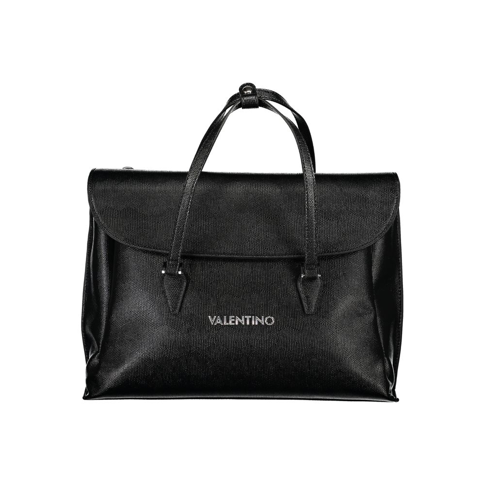 

Черная полиэтиленовая сумка Valentino Bags, черный
