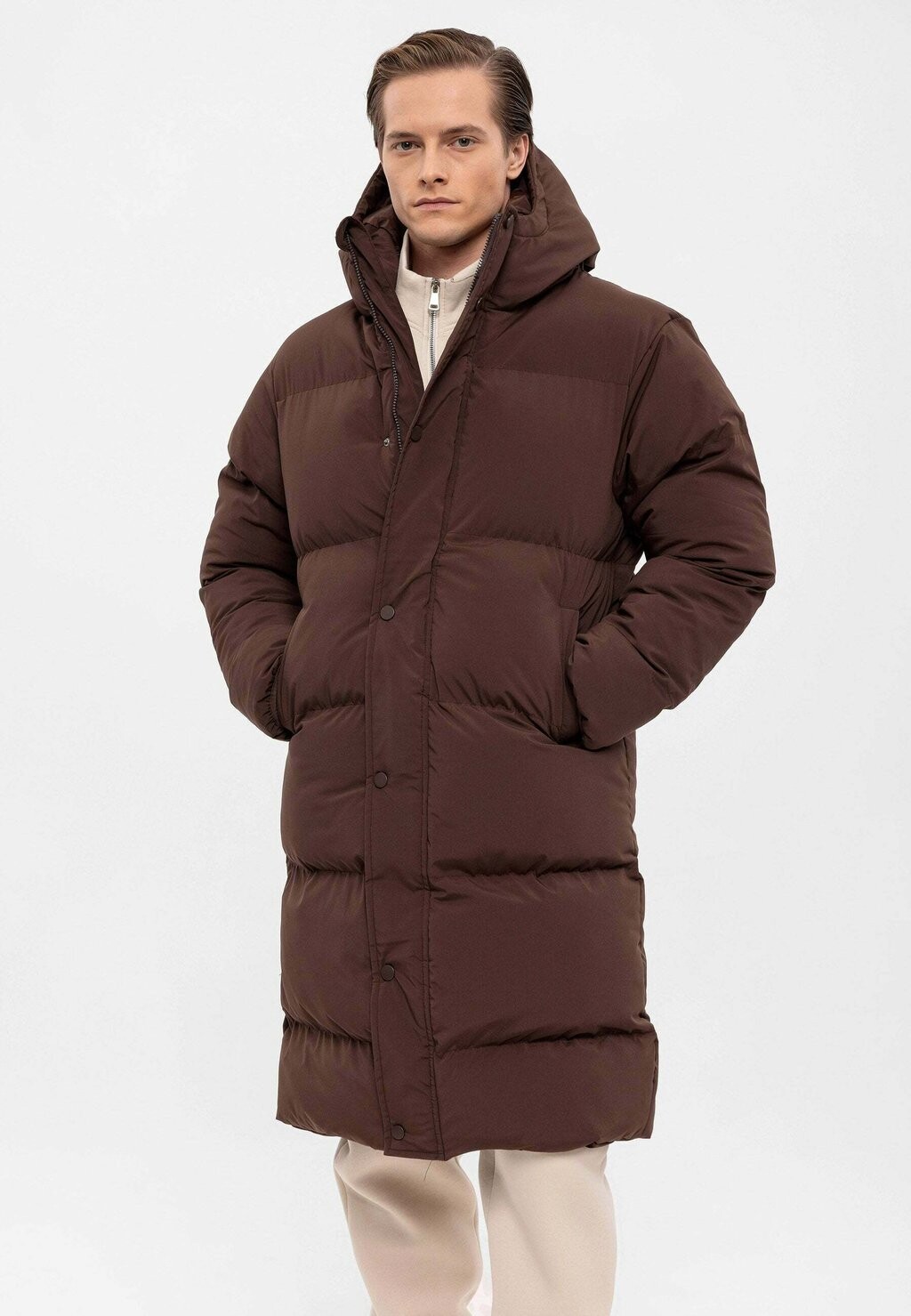 

Зимнее пальто PUFFER Antioch, цвет brown