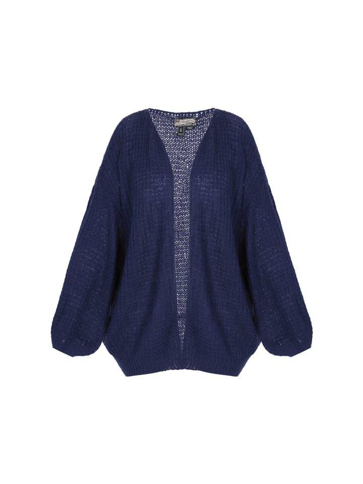 

Женский кардиган темно-синего цвета DreiMaster Vintage