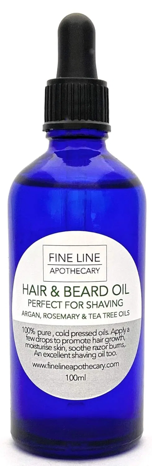 Натуральное аргановое масло с розмарином и чайным деревом, 100 мл Fine Line Apothecary