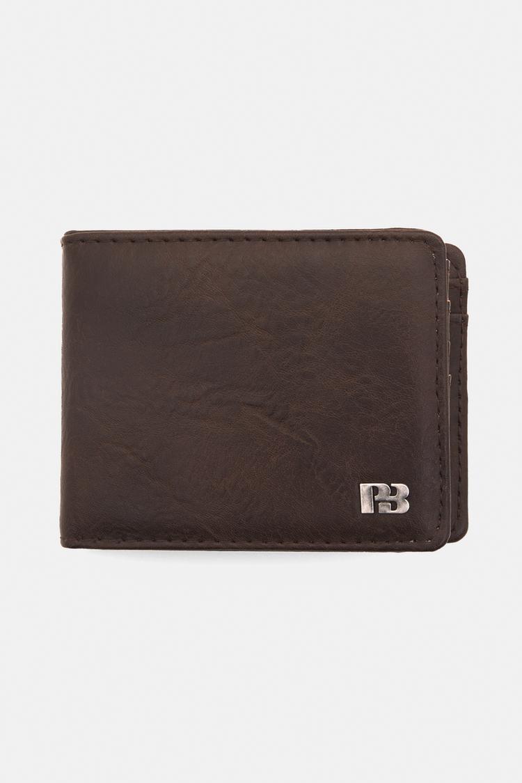 

Кошелек из искусственной кожи Pull And Bear, коричневый