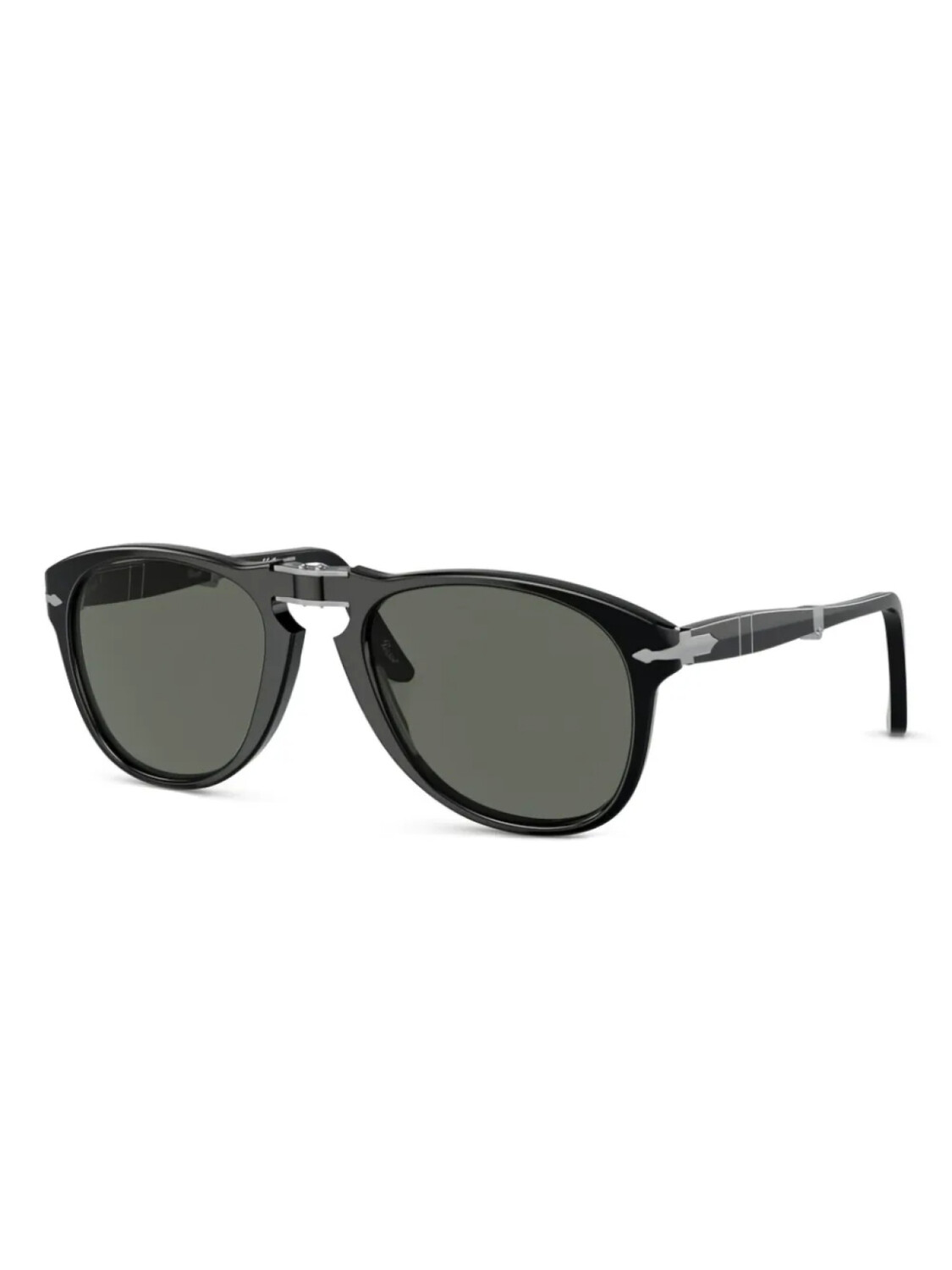 

Солнцезащитные очки Persol в круглой оправе, черный