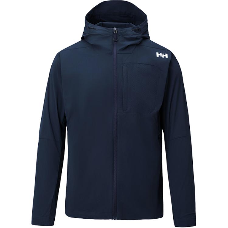 

HELLY HANSEN Круизная дышащая солнцезащитная одежда для мужчин, Navy Blue