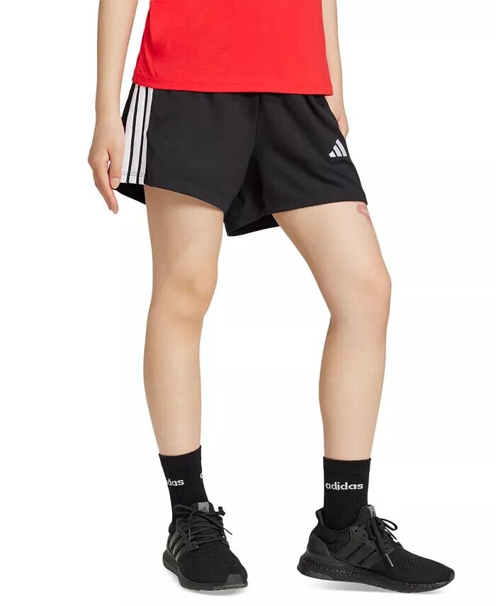Женские шорты Essential на завязках adidas, черный — фото 3