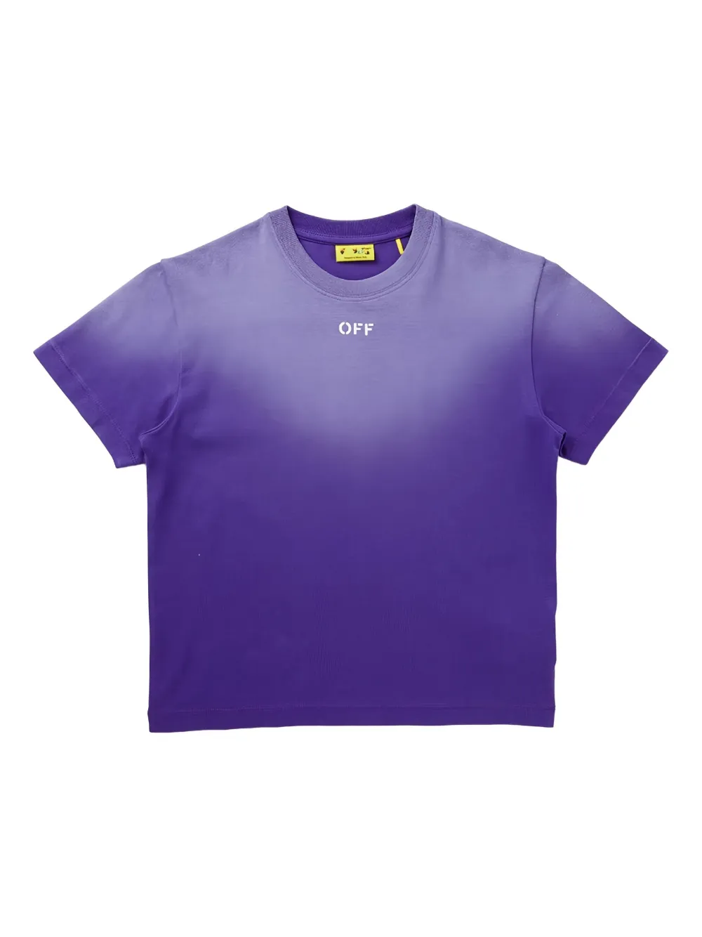 

Футболка с эффектом омбре OFF-WHITE KIDS, фиолетовый