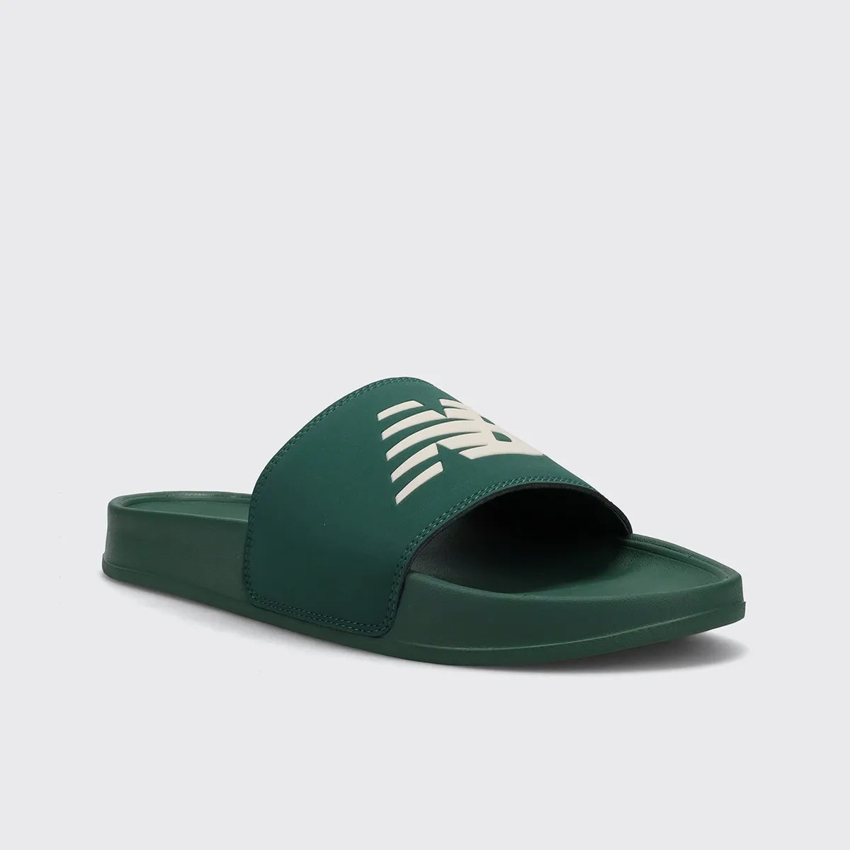 Пляжно-бассейновые сланцы унисекс SUF200A1 New Balance, темно-зеленый — фото 2