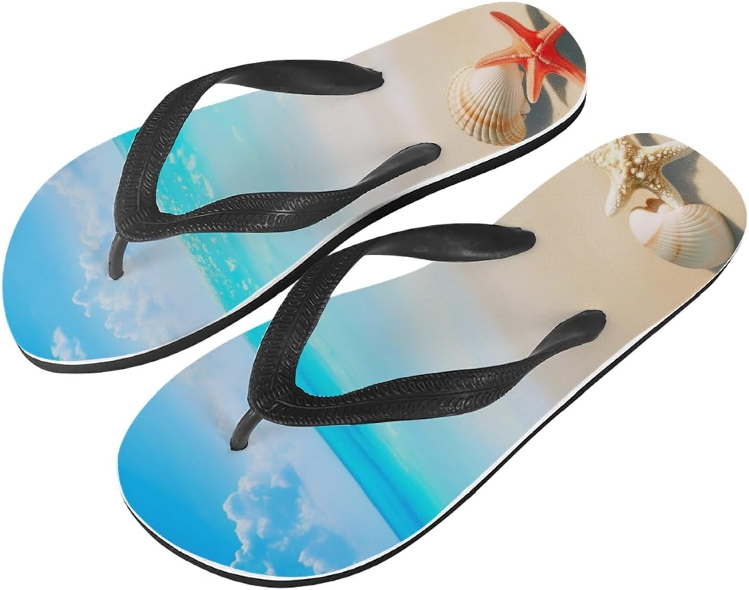 

Спортивные шлепанцы Pugasmiru для женщин и мужчин, удобные, легкие, для отдыха на природе, летом и на пляже, с принтом «тигровая шкура», Beach Starfish