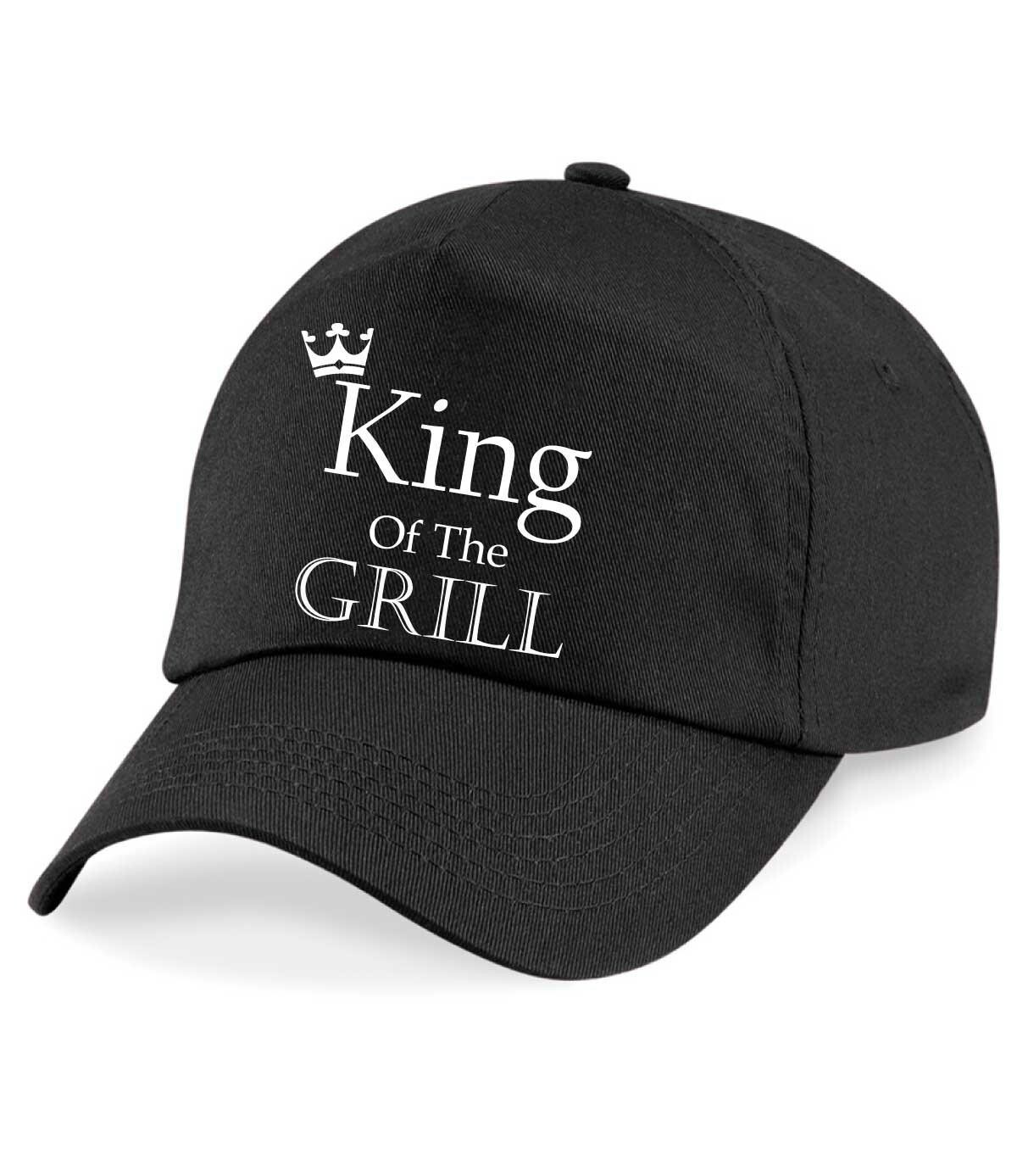 

Бейсбольная кепка King Of The Grill для барбекю 60 SECOND MAKEOVER, черный