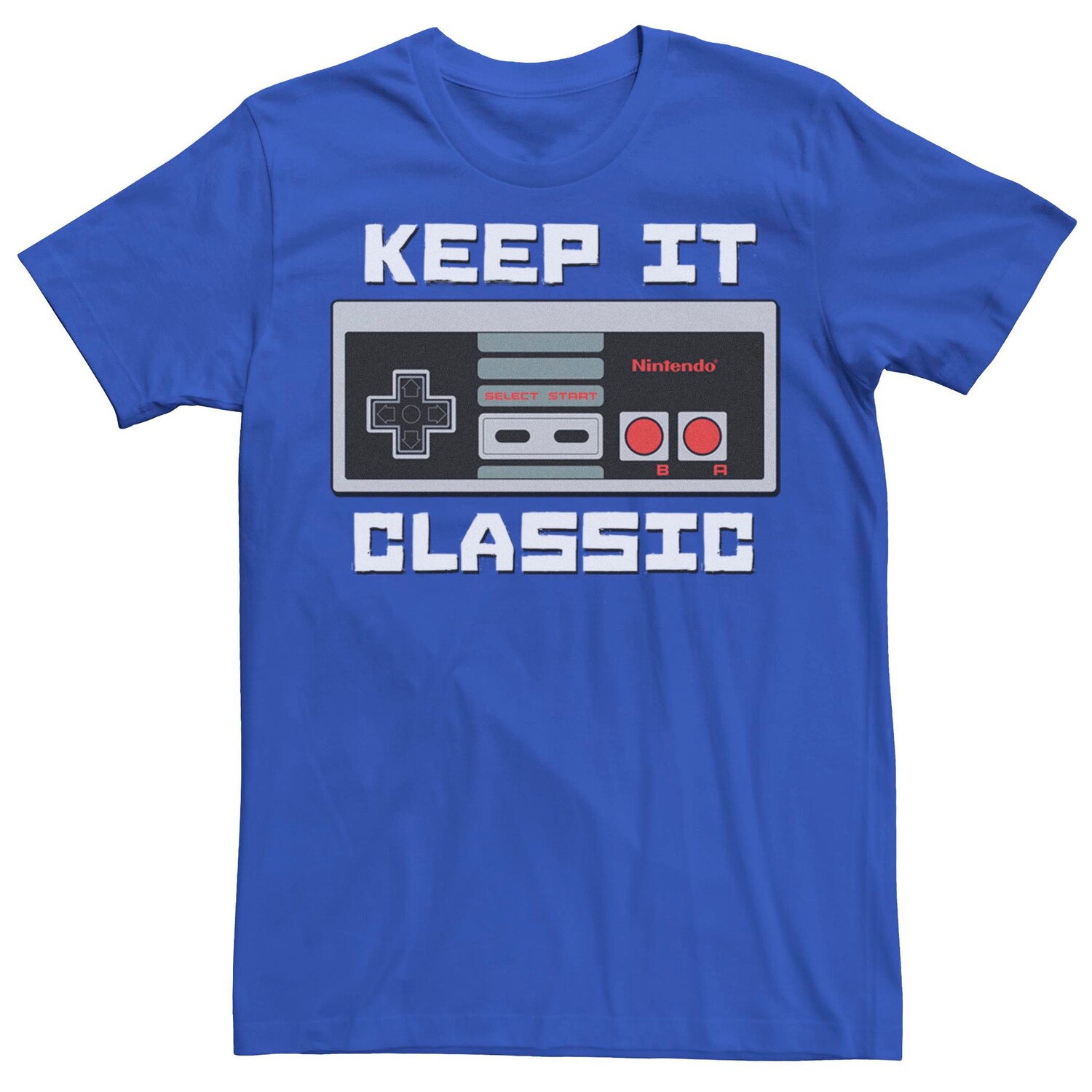 

Мужская классическая футболка Nintendo Keep It Licensed Character