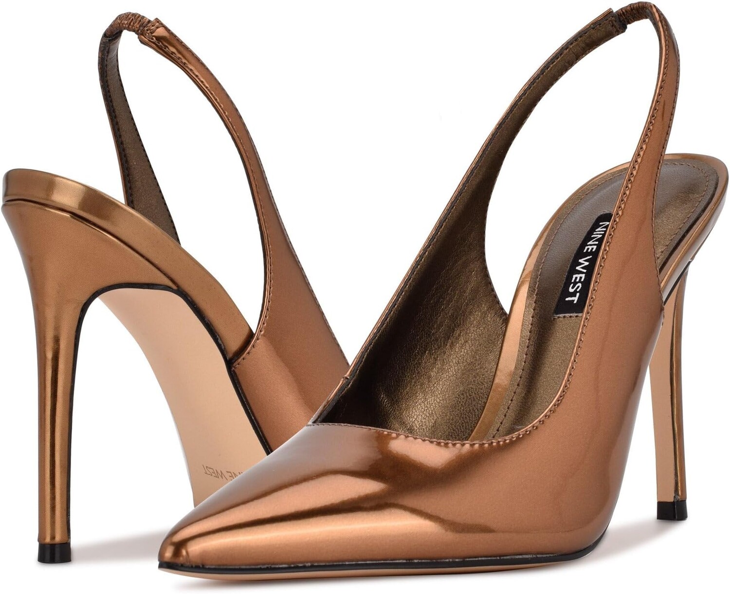 

Туфли Nine West Feather, цвет Bronze Mirror Metallic