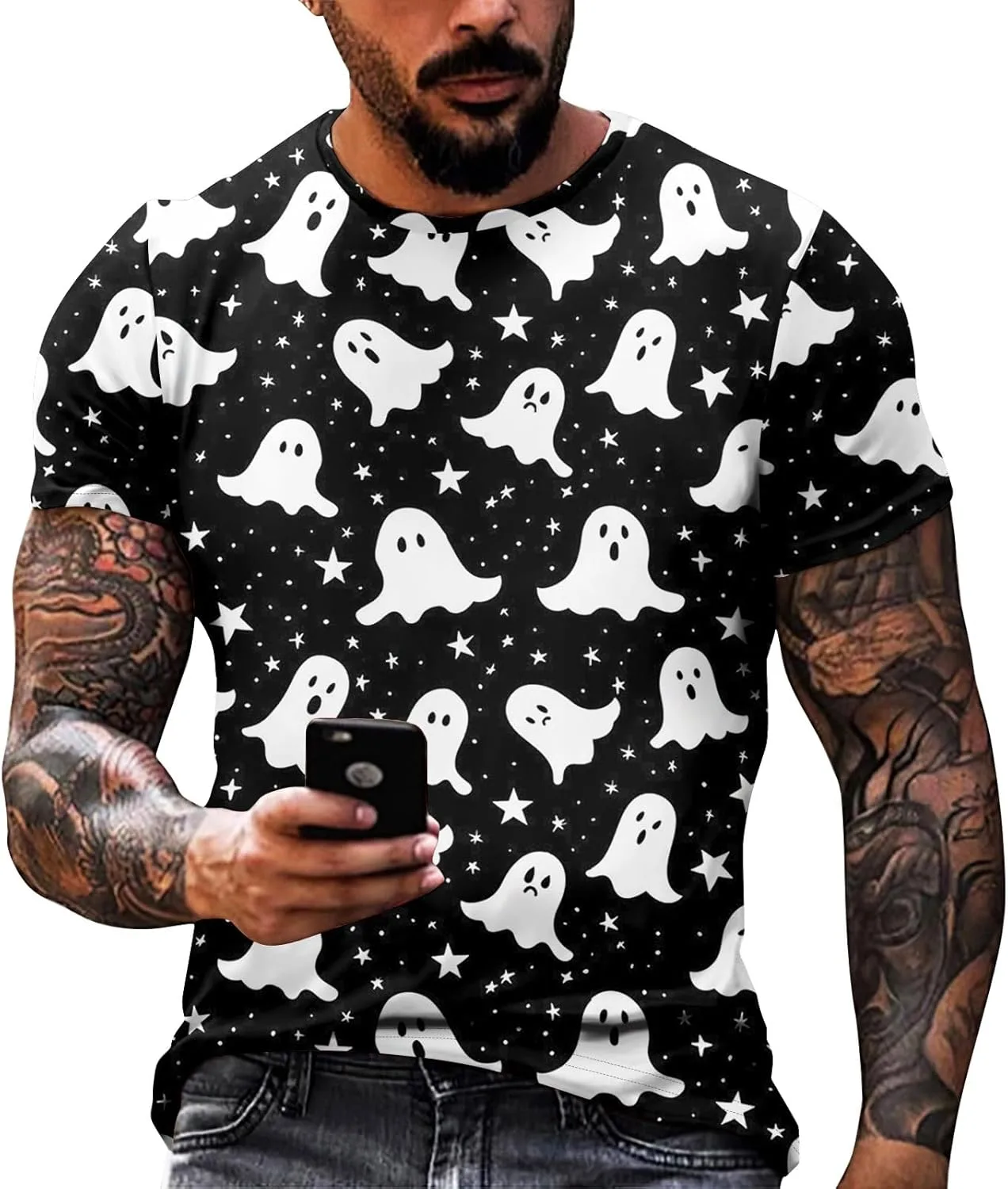 

Мужская футболка с принтом FlekmanArt