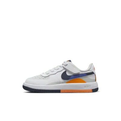 

Кроссовки Nike Force 1 Low LV8 2 EasyOn, цвет Light Silver/White/Astronomy Blue/Midnight Navy