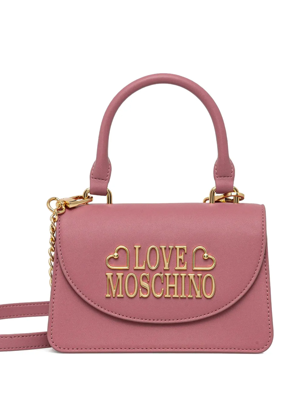 

Сумка-тоут с логотипом Love Moschino, розовый