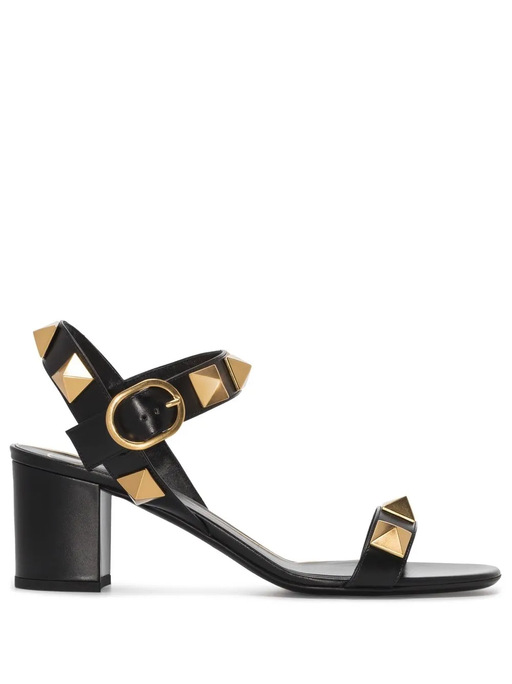 Сандалии Roman Stud VALENTINO GARAVANI, черный