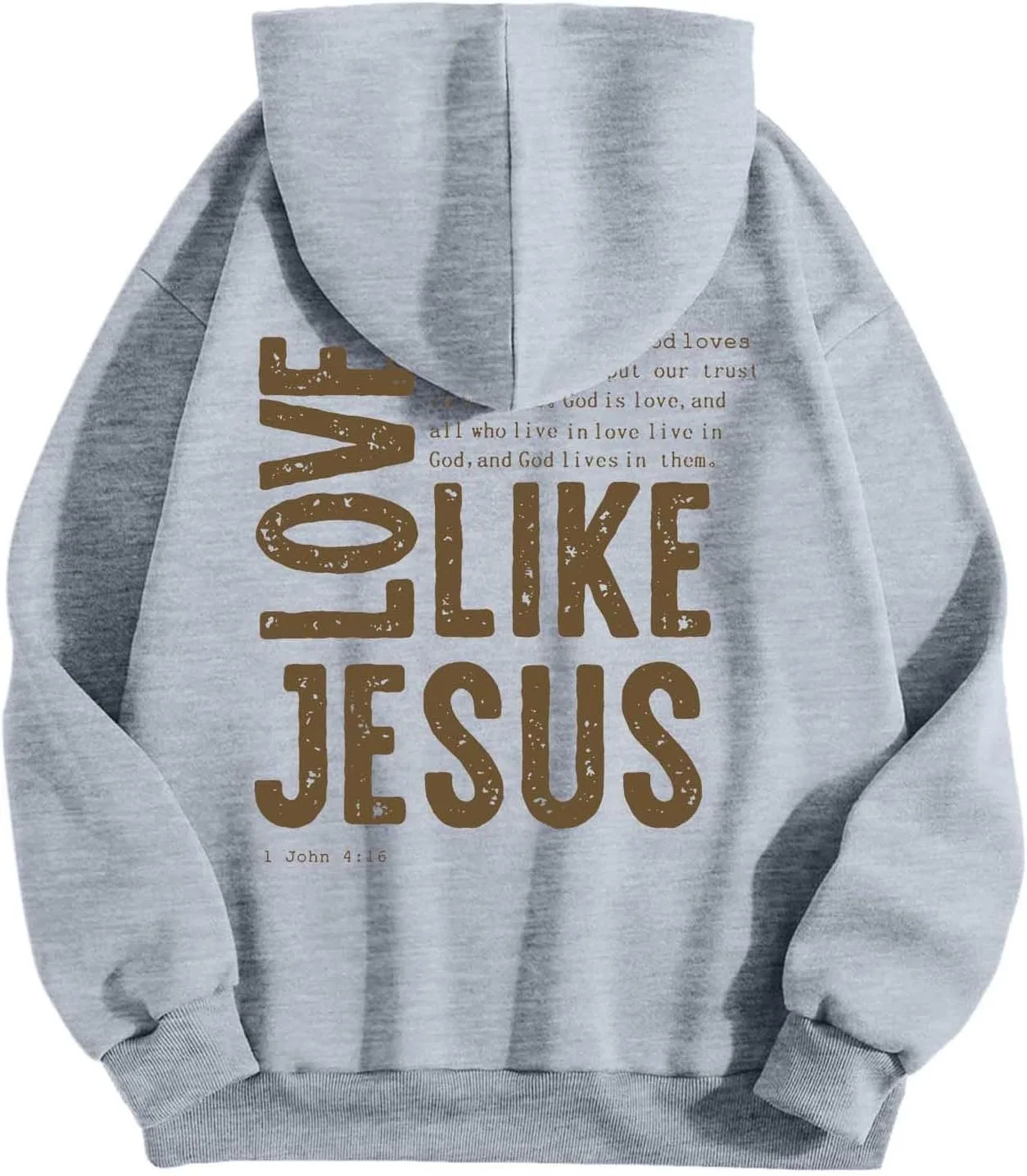Спортивные костюмы Jesus для женщин, любящие Иисуса, христианские худи и спортивные штаны, комплекты для отдыха, два предмета, спортивный костюм, осенняя одежда — фото 3