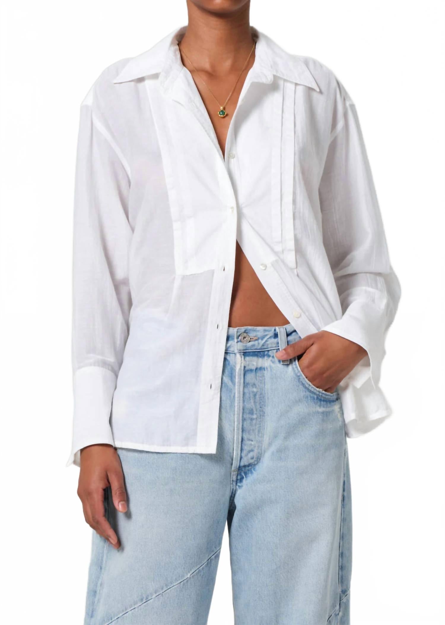 

Поло Полина в белом Citizens of Humanity