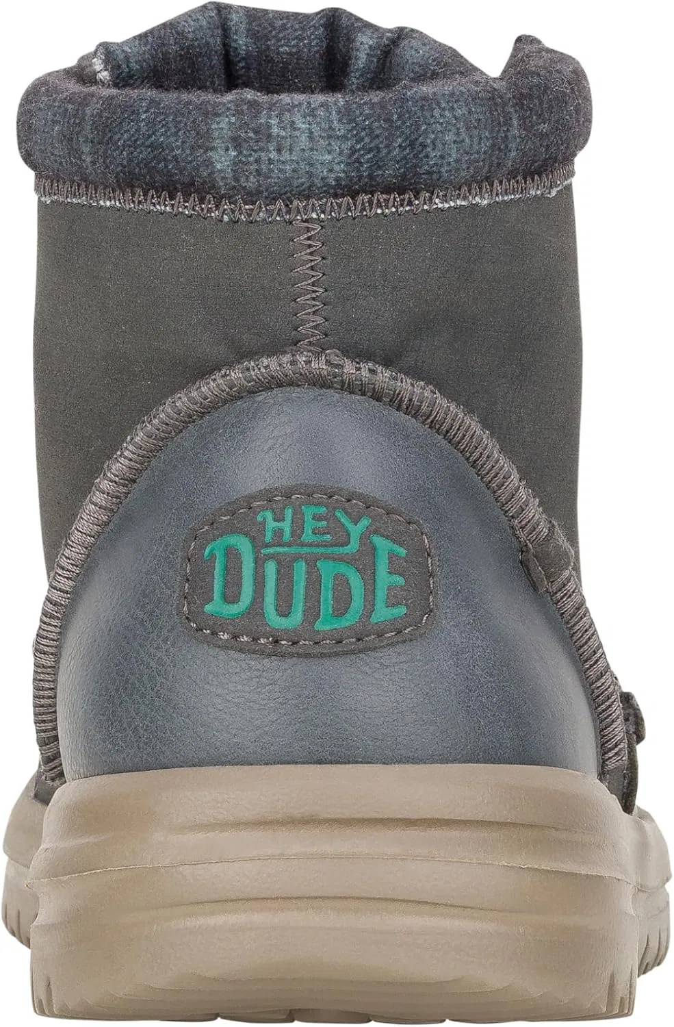 Ботинки чакка HEYDUDE, уголь — фото 3