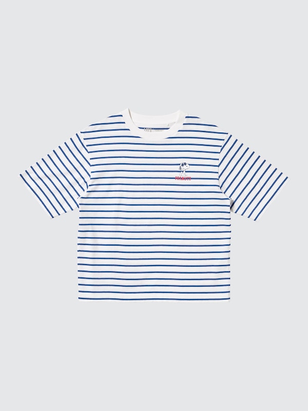 Футболка UT с графикой Peanuts Uniqlo, 67 blue — фото 4