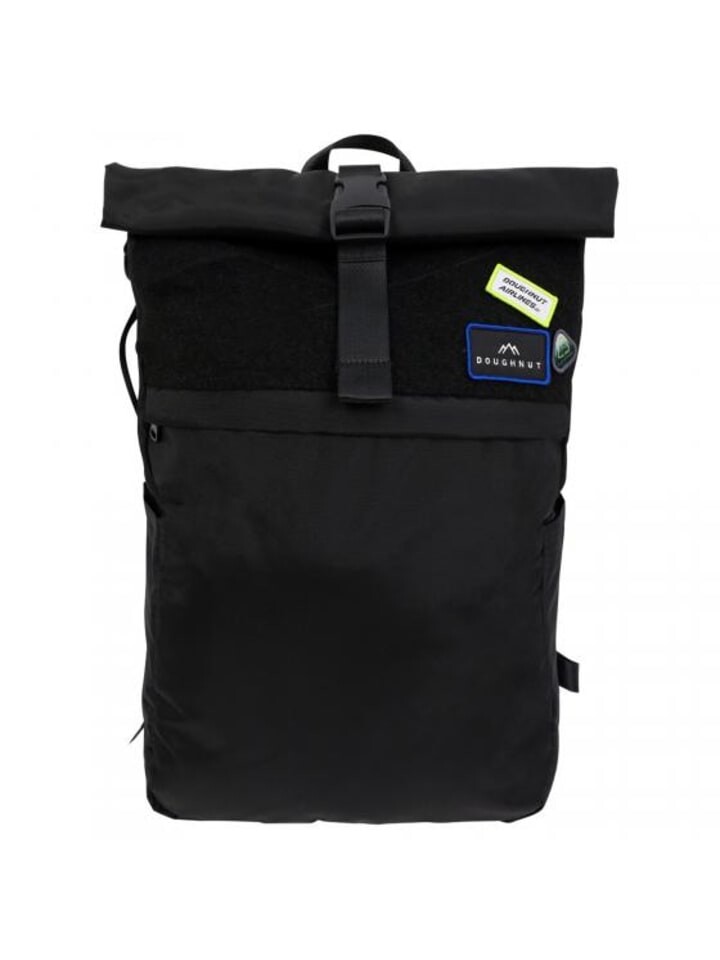 

Рюкзак Doughnut Jetpack Airlines 22 - Rolltop Rucksack 48-68 cm erw., черный