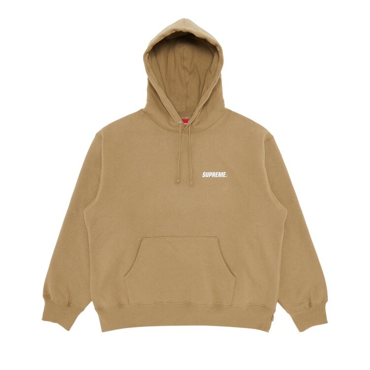 

Толстовка Supreme Crown Hooded 'Dark Sand', загар