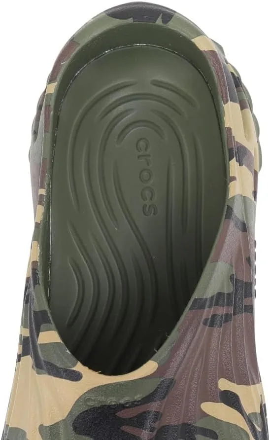 Сабо Crocs Unisex Adult Echo Wave Clogs, зеленый — фото 2