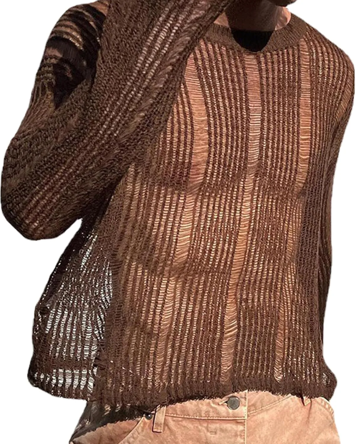 

Мужская футболка Panegy из сетчатой ткани для тренировок