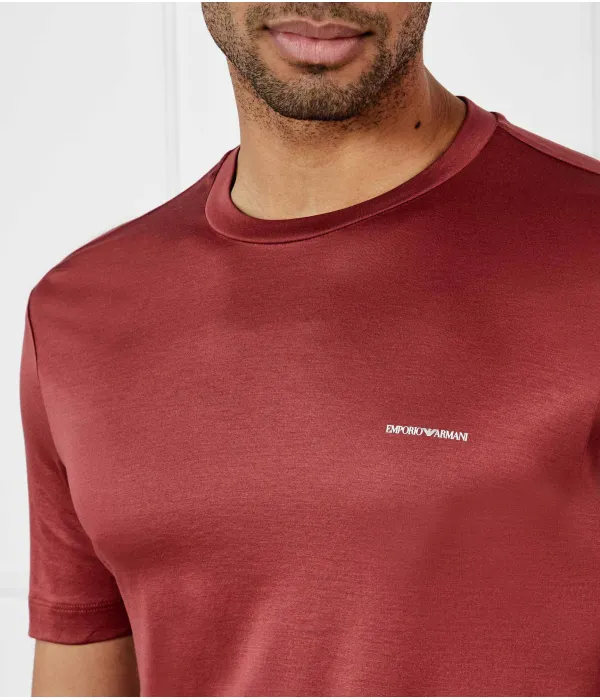 Футболка Slim fit Emporio Armani, красный — фото 4