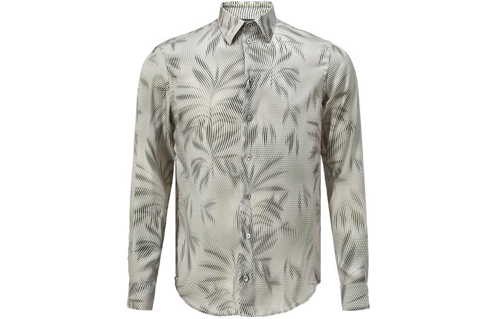 

Рубашка мужская с заостренным воротником Moderate Others EMPORIO ARMANI, светло-коричневый