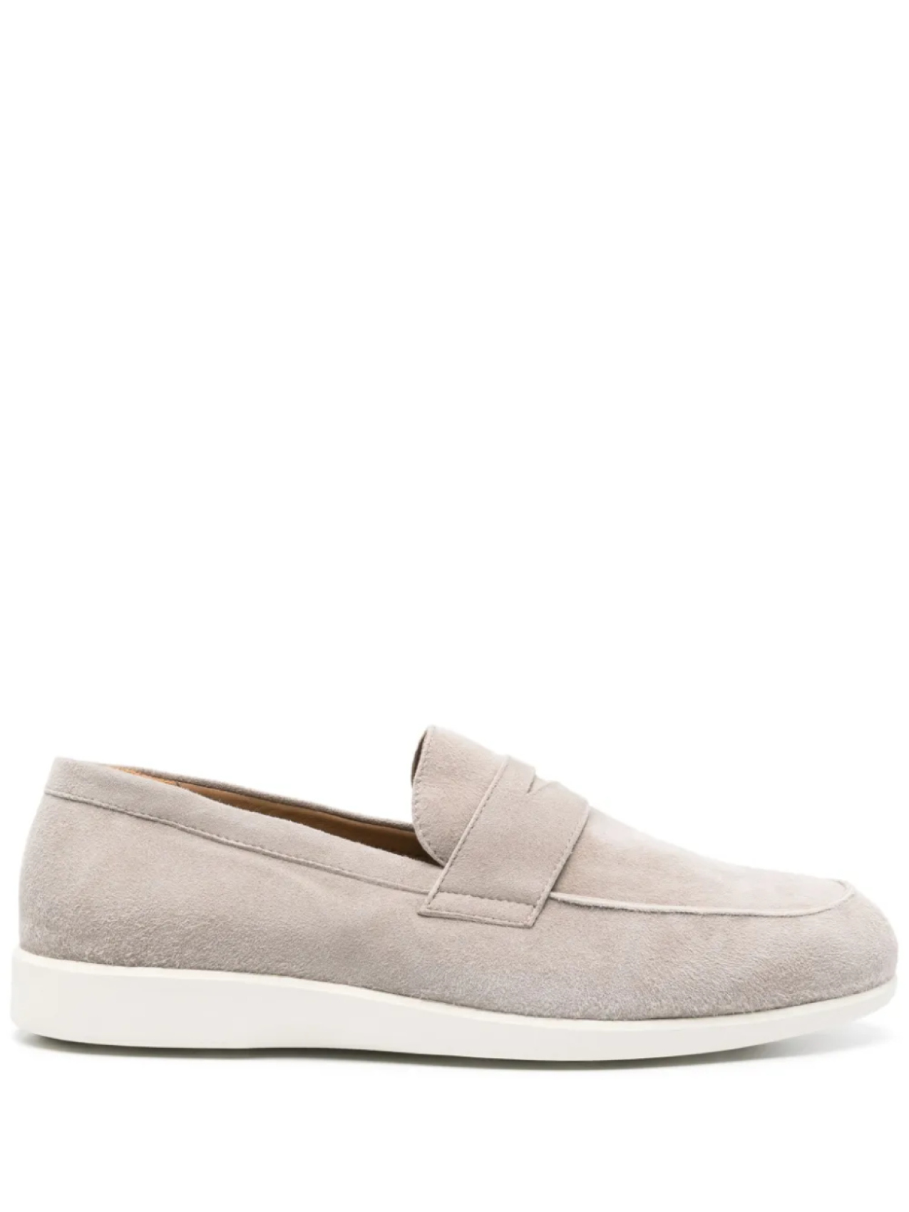 

Замшевые мокасины Harrys of London, серый