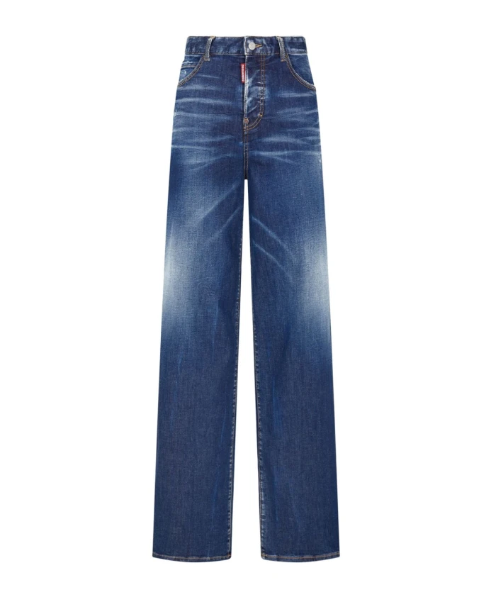 

Широкие джинсы Dsquared2, синий