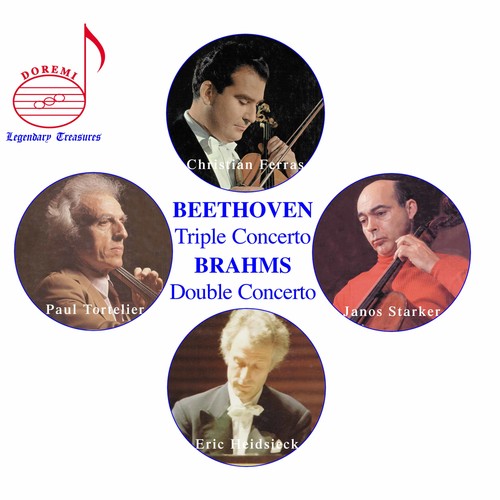 

CD диск Beethoven / Brahms / Ferras / Tortelier / Starker: Triple & Double Concertos