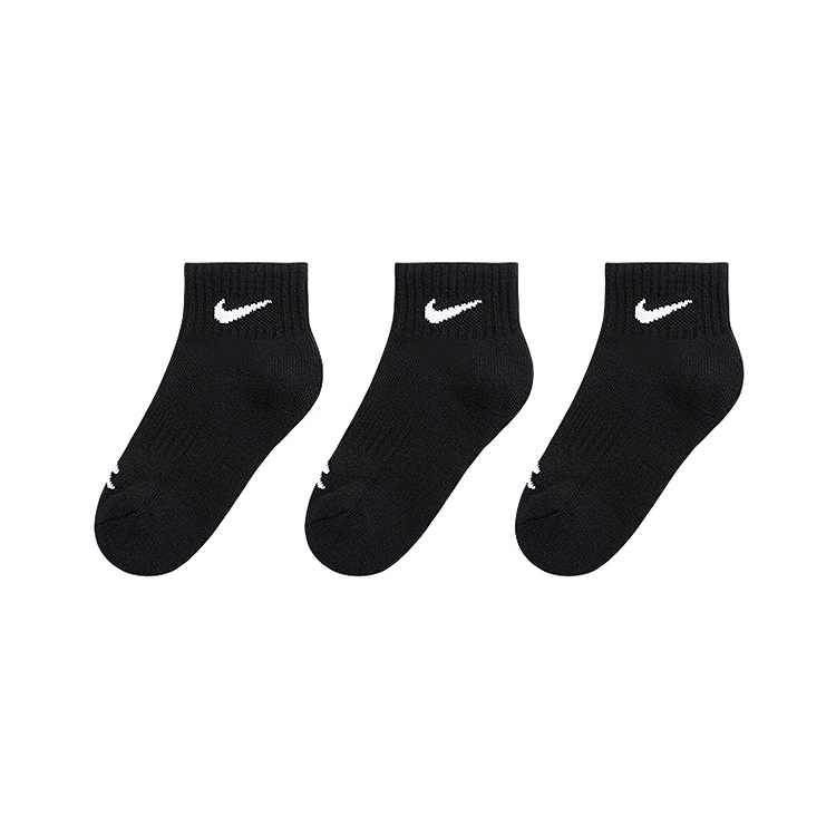 3 пары носков Brand для детей 3-7 лет Nike, ярко-белый — фото 2