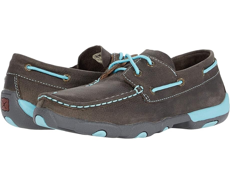 

Топсайдеры Twisted X WDM0098, цвет Grey/Light Blue