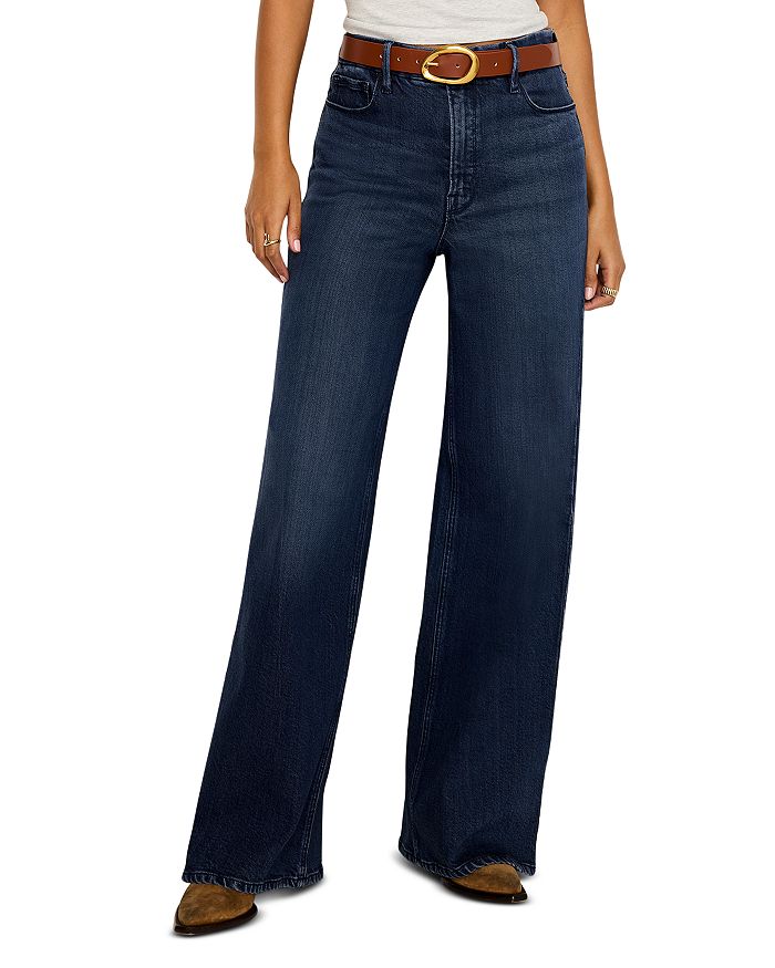 

Джинсы Good Skate High Rise Wide Leg в цвете Indigo 516 Good American, синий