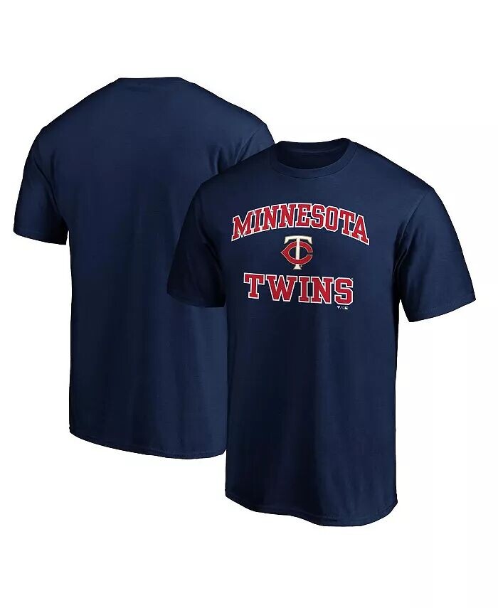 

Мужская темно-синяя футболка Minnesota Twins Heart Soul Fanatics