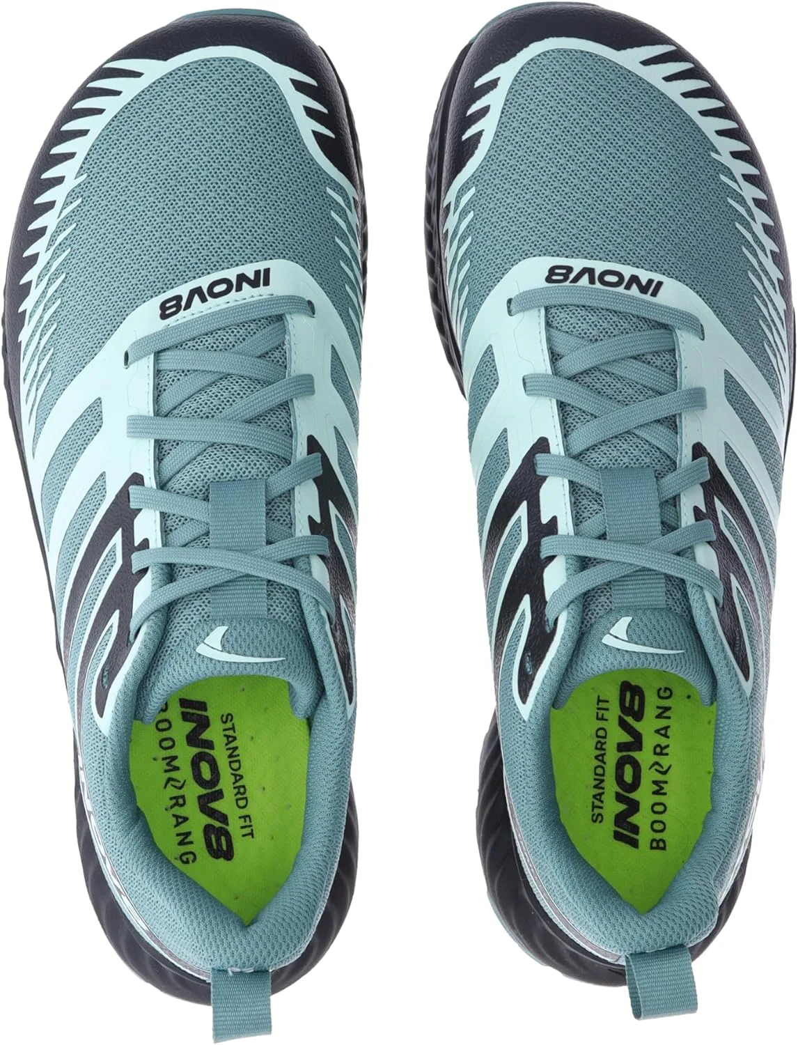 Мужские кроссовки для трейлраннинга INOV8 Trailfly, светло-зеленый — фото 4