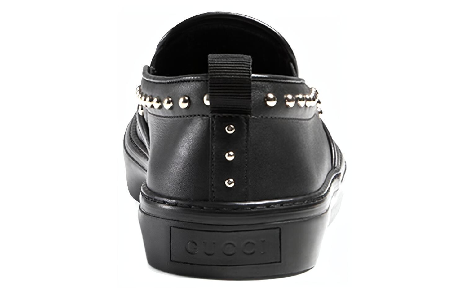 Кроссовки женские Gucci низкие, черный — фото 4