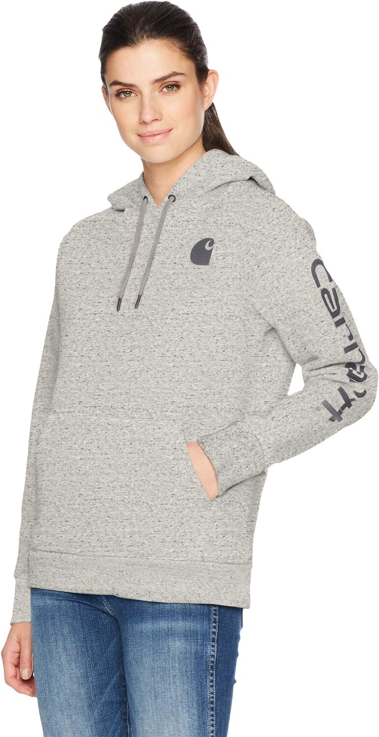 

Толстовка с пуловером Clarksburg Carhartt, цвет Asphalt Heather Nep