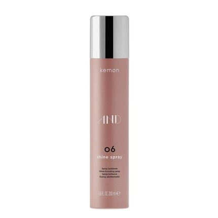 

And 06 Shine Spray - Спрей для блеска придает волосам блеск, не утяжеляя их - 200мл, Kemon