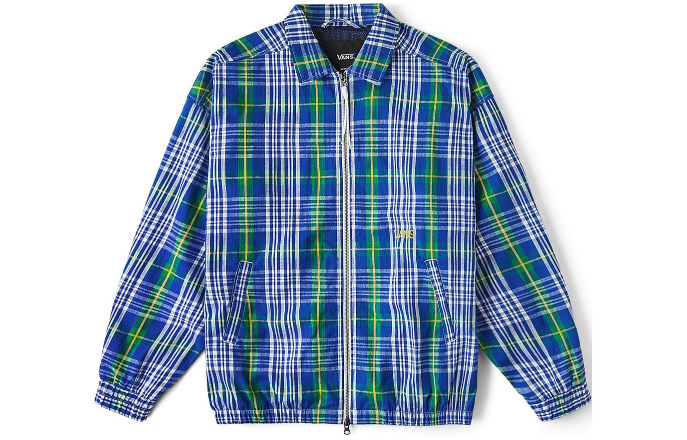 

Vans Мужская куртка в синюю клетку, Blue Plaid