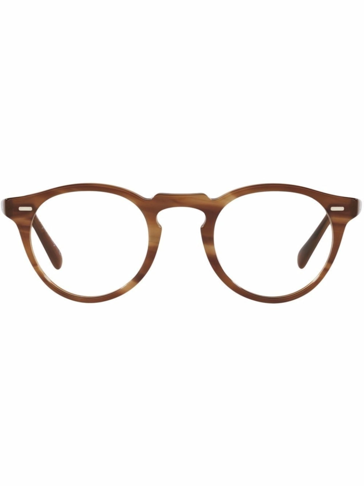 

Oliver Peoples очки Gregory Peck в круглой оправе, белый