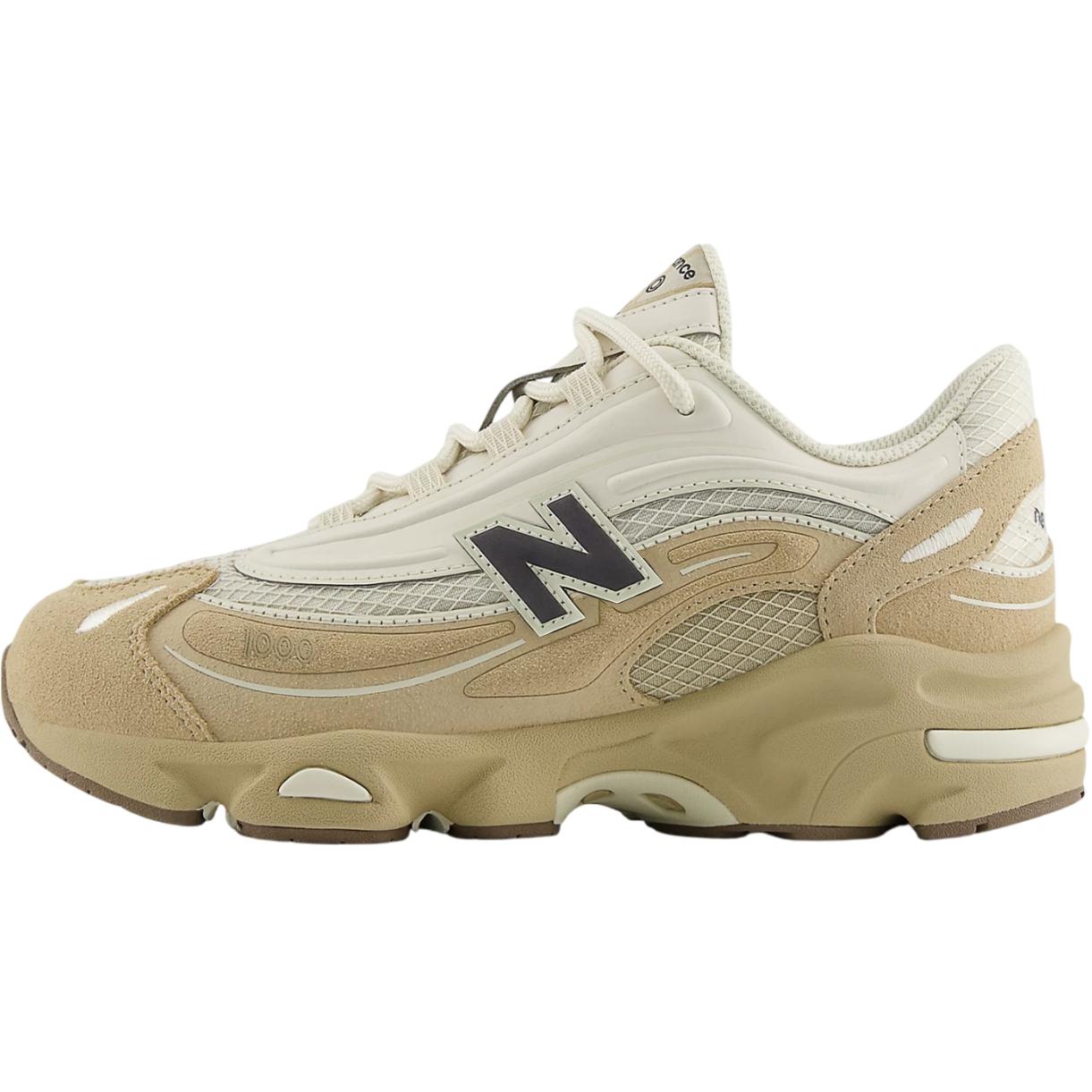 

1000 Низкие детские кроссовки для бега New Balance, коричневый/бежевый