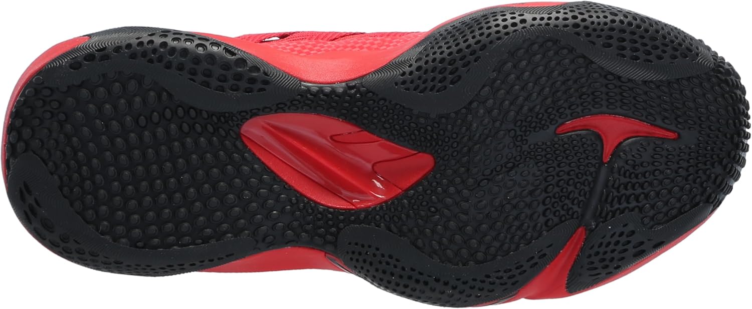 Детские кроссовки Adidas Mahomes 2 Impact FLX Turf для американского футбола (унисекс), черный/красный — фото 4
