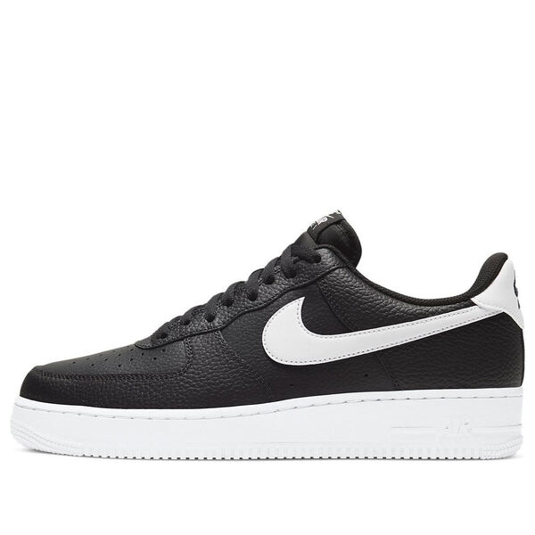 

Кроссовки air force 1 '07 'black white' Nike, черный
