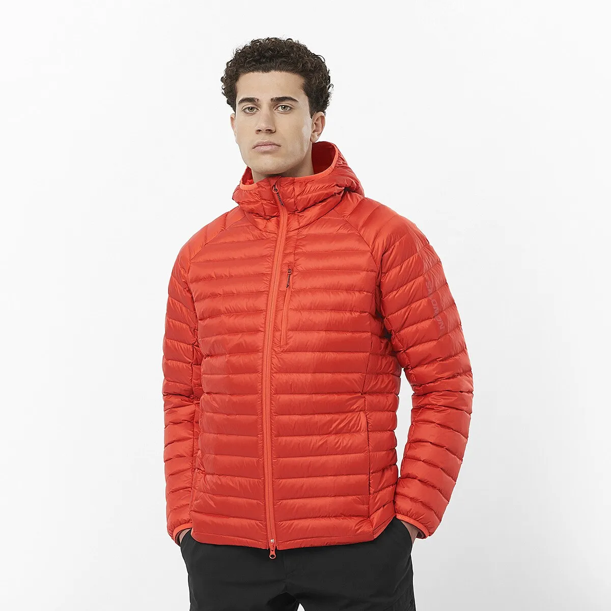 

Мужская куртка Salomon Elixir Micro Down, коричневый