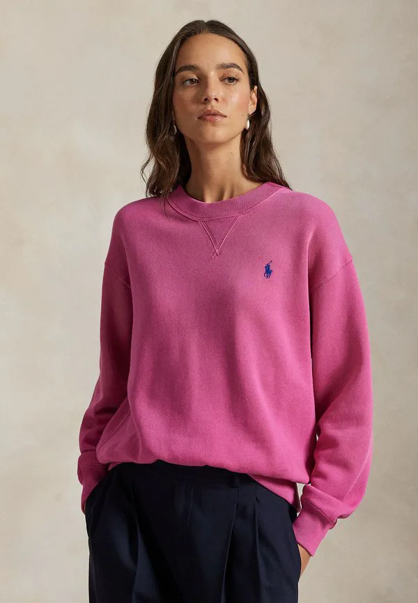 

Толстовка с круглым вырезом Polo Ralph Lauren, Accent Pink, Розовый, Толстовка с круглым вырезом Polo Ralph Lauren, Accent Pink